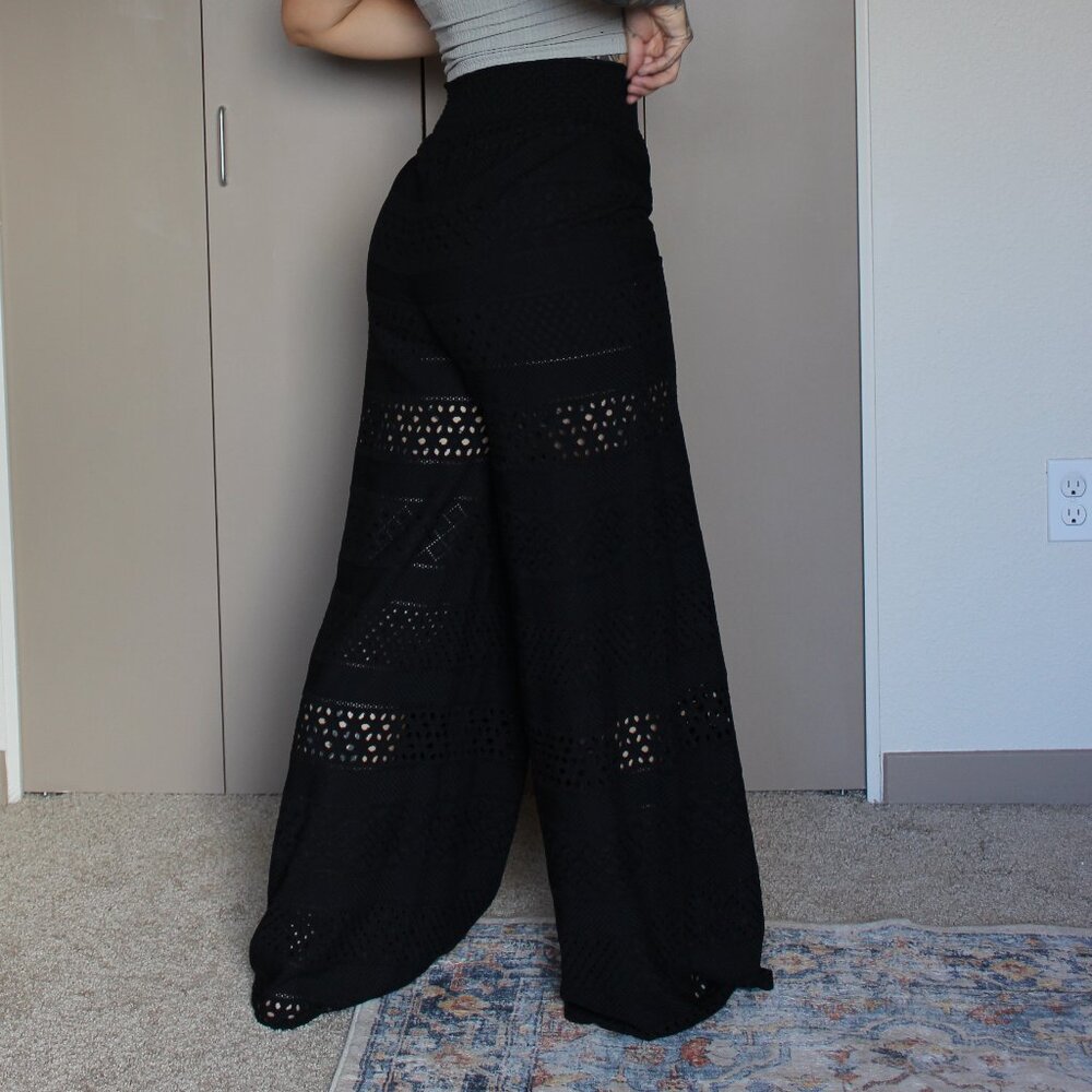 BLACK BEACH PANTS